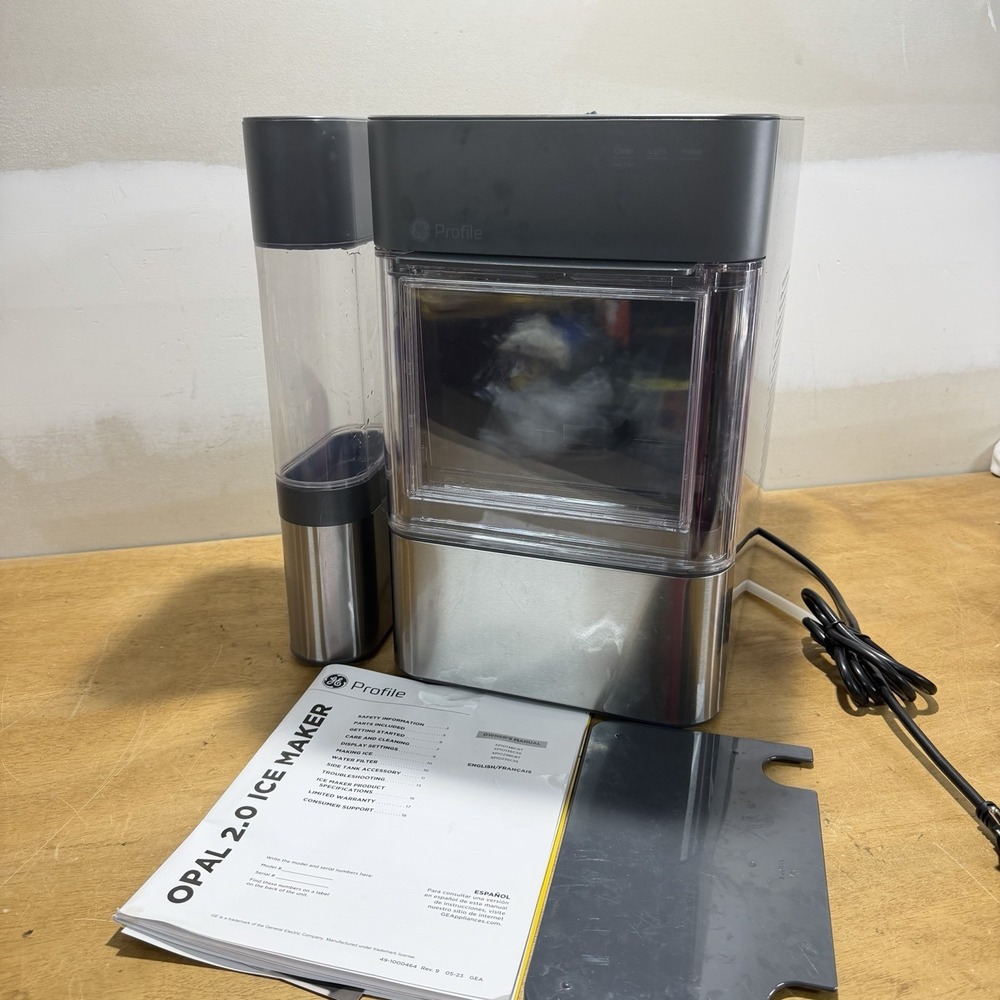 GE Profile Opal 2.0 Nugget Ice Maker w/ Side Tank Stainless Steel XPIO13SCSS